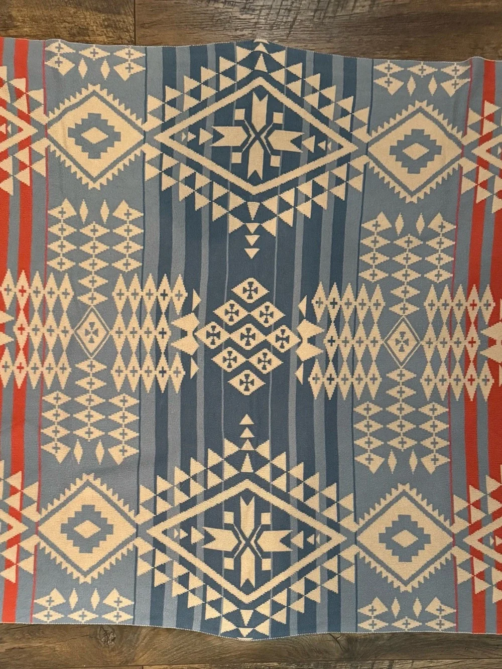 Pendleton Knit Baby Blanket Cotton - Canyonlands Desert Sky (30